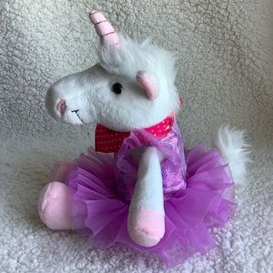Kinder Surprise Unicorn in Purple Tutu Stuffed Animal Plush Toy